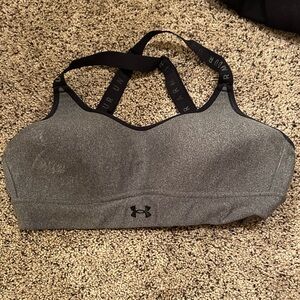 Under Armour Charcoal Sports Bra